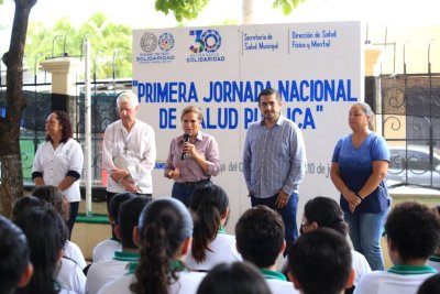 Arranca en Solidaridad primera Jornada Nacional de Salud Pública