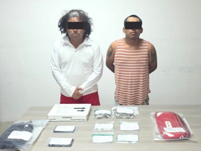 Captura FGE de Quintana Roo a dos sujetos implicados en el enfrentamiento con policías en un hotel de Isla Mujeres
