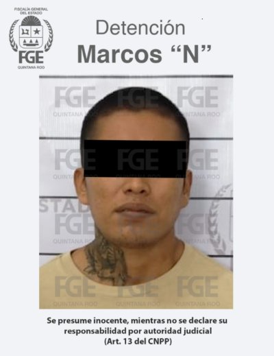 Captura FGE Quintana Roo a dos personas relacionadas con un doble homicidio en Othón P. Blanco