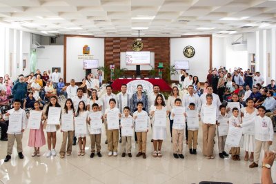 Con Estefanía Mercado, la niñez tiene voz y voto: instalan el Cabildo Infantil 2025 en Playa del Carmen