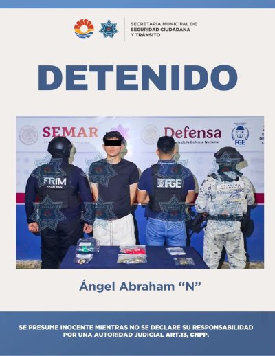 DETENIDO POR DELITOS CONTRA LA SALUD