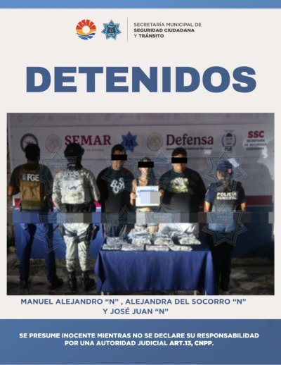 DETENIDOS POR DELITOS CONTRA LA SALUD