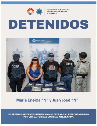 DETENIDOS POR DELITOS CONTRA LA SALUD