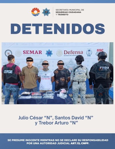 DETENIDOS POR DELITOS CONTRA LA SALUD