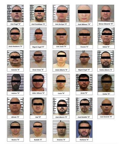 Difunden lista de 29 capos extraditados a Estados Unidos