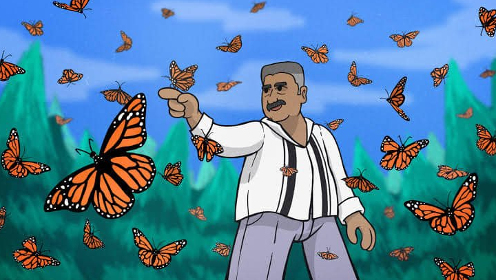 INICIAN LA FILMACIÓN DE LA SERIE EN HONOR A HOMERO GÓMEZ, ACTIVISTA Y PROTECTOR DE LAS MARIPOSAS MONARCA: SERÁ TRANSMITIDA POR NETFLIX