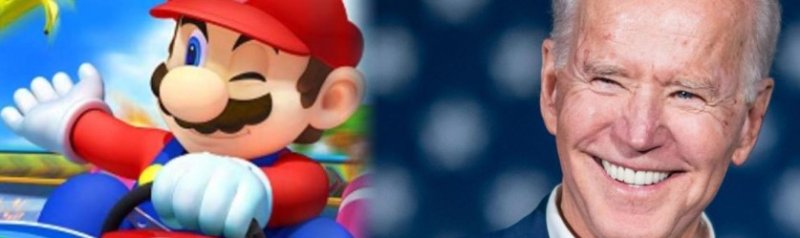 Joe Biden se muestra jugando Mario Kart de arcade con su nieta
