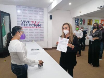 @LauraBeristain y @MaraLezama son registradas por Morena