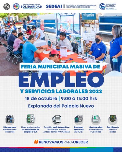Lili Campos invita a feria masiva del empleo