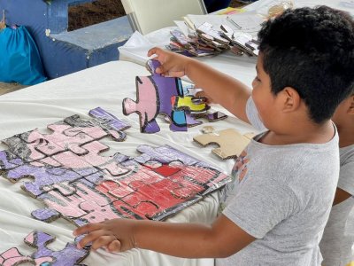 Llegó “Brigada por una niñez feliz” a Palmas 1