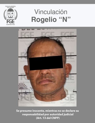 Logra FGE Quintana Roo vinculación a proceso para un masculino por homicidio en Benito Juárez