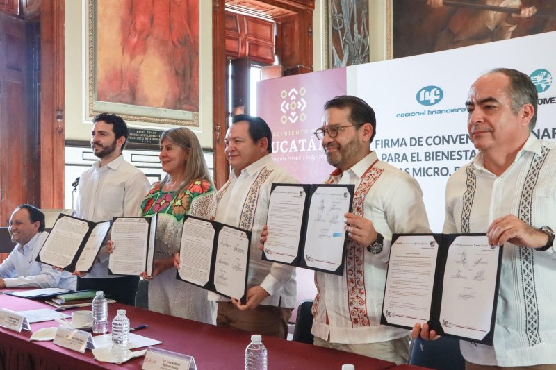Nafin-Bancomext y Financiera para el Bienestar para fortalecer el financiamiento de las Mipymes locales