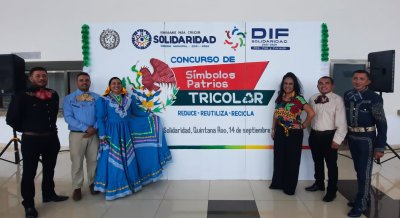 Realiza el DIF Solidaridad concurso de símbolos patrios