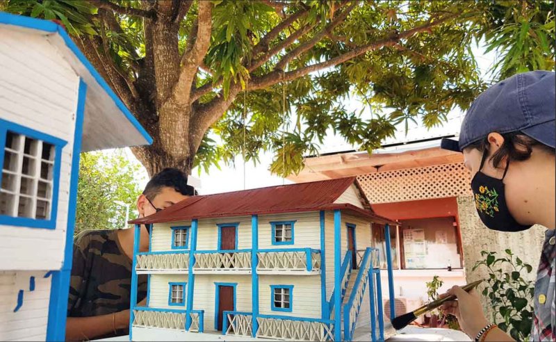 Restaura club juvenil Maqueta Payo Obispo en Chetumal