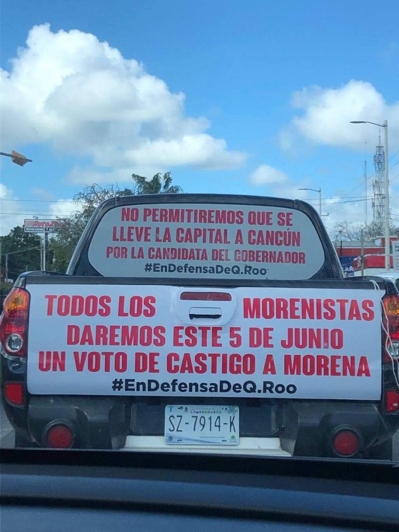 Surge preocupación en Quintana Roo por alianza política entre el gobernador y la morenista Mara Lezama, quién quiere llevarse la capital del estado a Cancún.