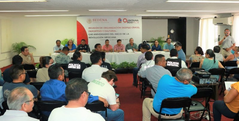 Todo listo en Chetumal para el desfile del 20 de noviembre