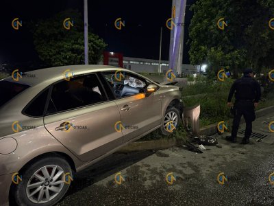 Un fuerte accidente que dejó cuantiosos daños materiales movilizó a las autoridades en la Región 251