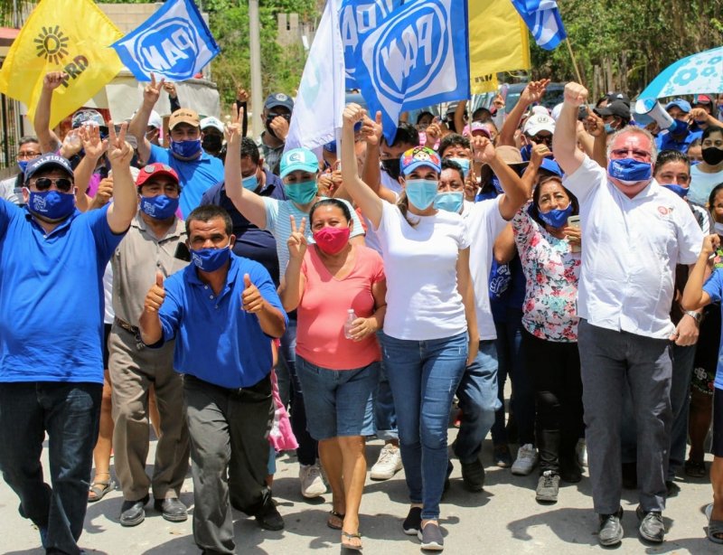 VAMOS POR UN MUNICIPIO MÁS SEGURO PARA TODOS: ATENEA GÓMEZ RICALDE